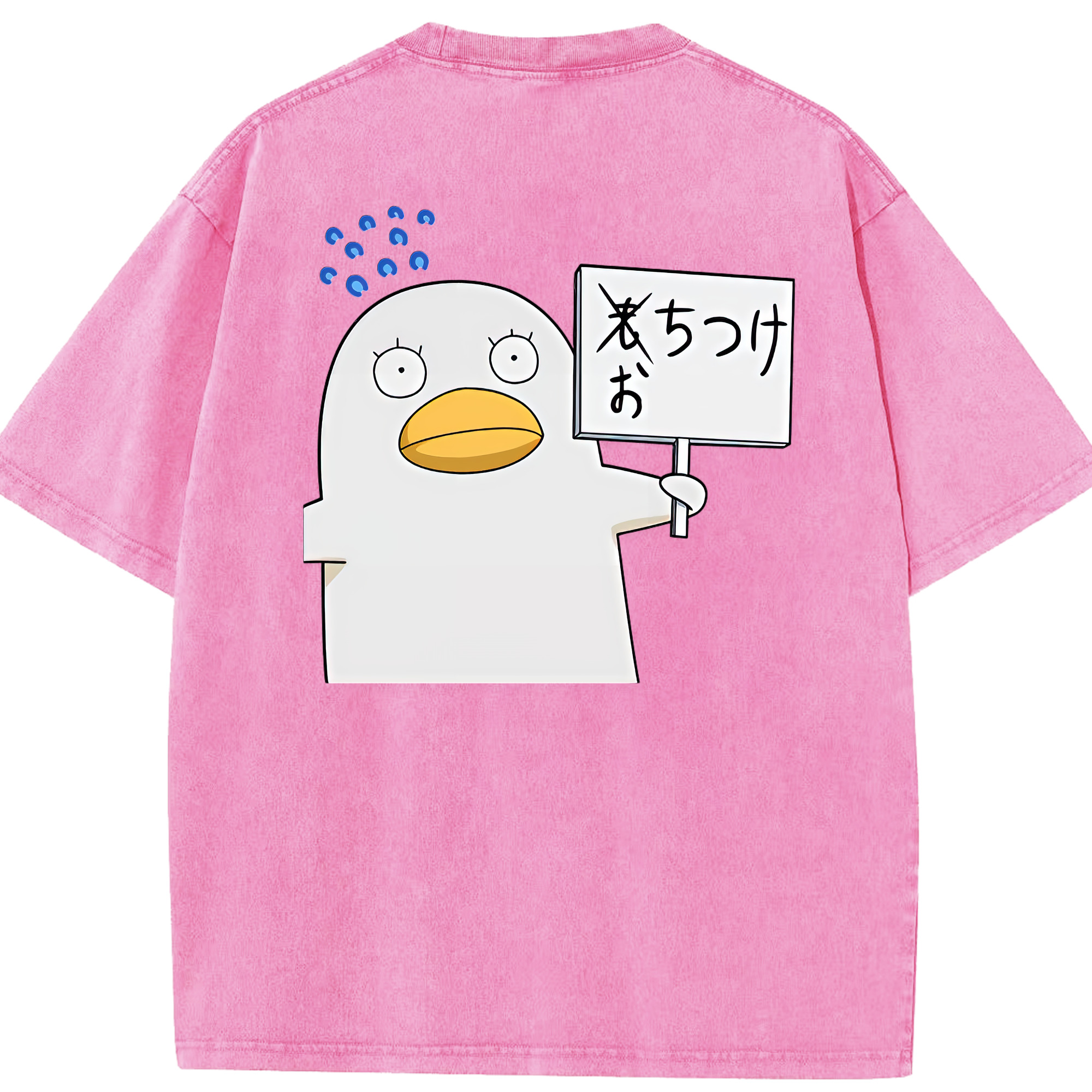 （画像用） ぎんたま 坂田銀時（さかたぎんとき） 神楽 志村新八（しむら しんぱち） GINTAMA Sakata Gintoki Kagura Shimura Shinpachi 綿100% ヴィンテージ風 半袖Tシャツ（背面プリント）
